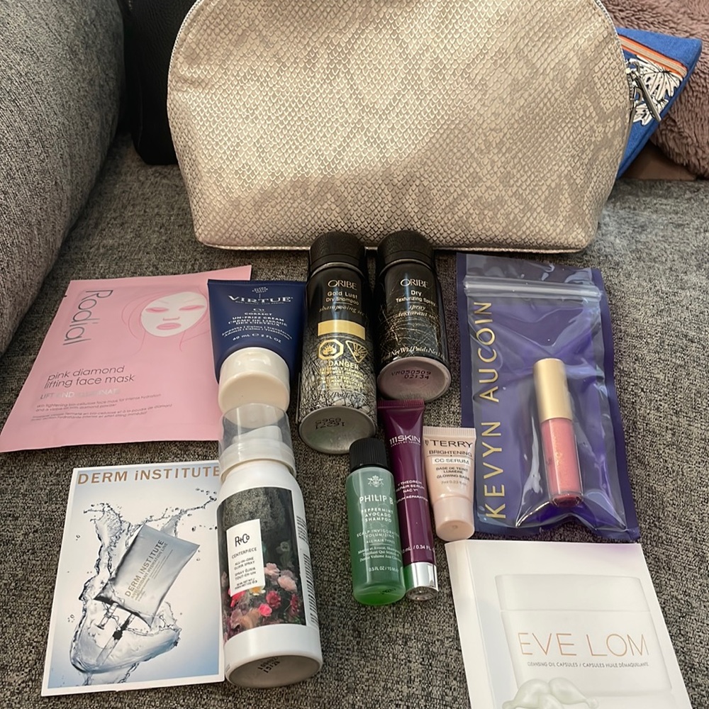 Brand new Luxury hair and skin care sampler